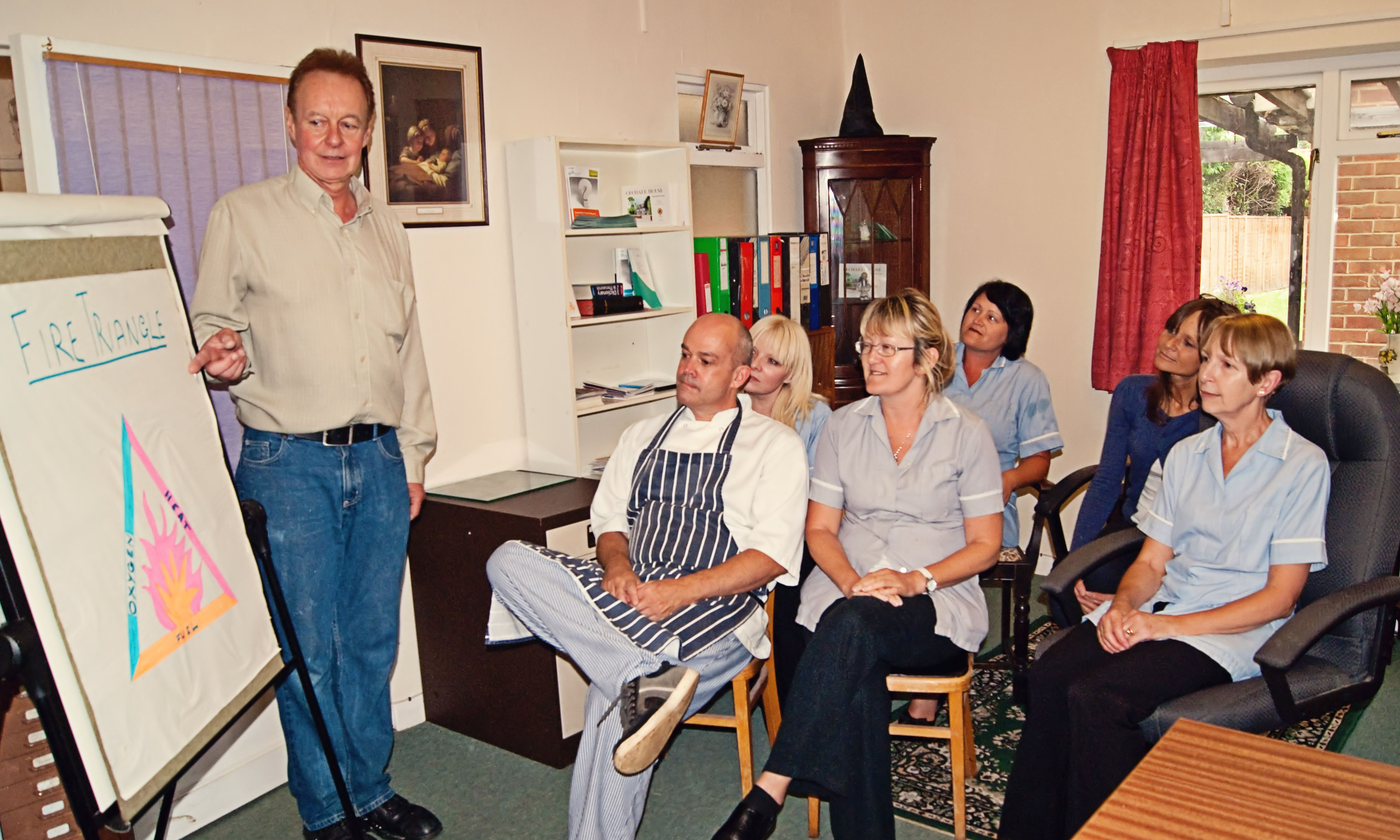 Staff training at cedar lawn