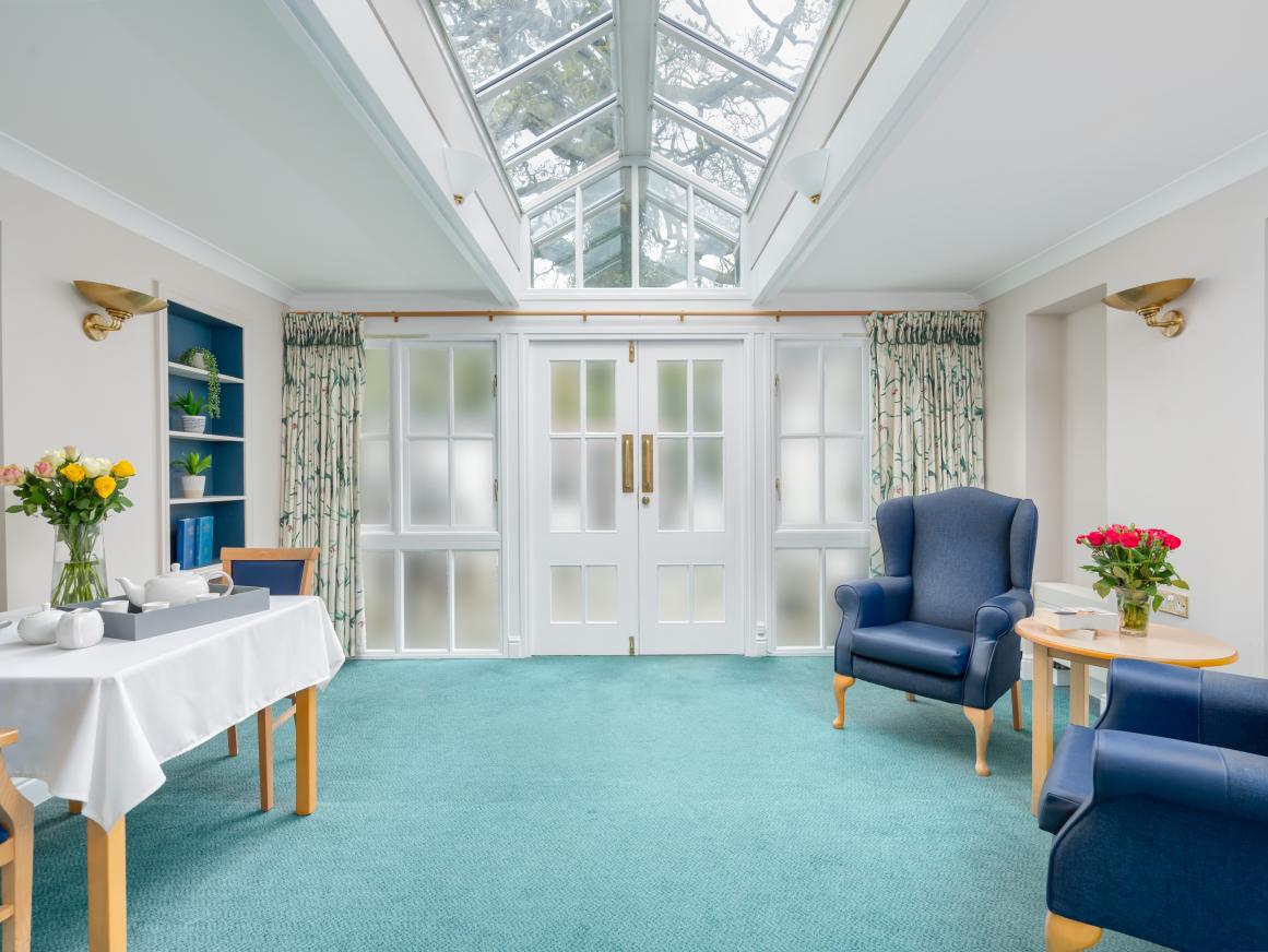 Cedar Lawn Nursing Home Seating Area