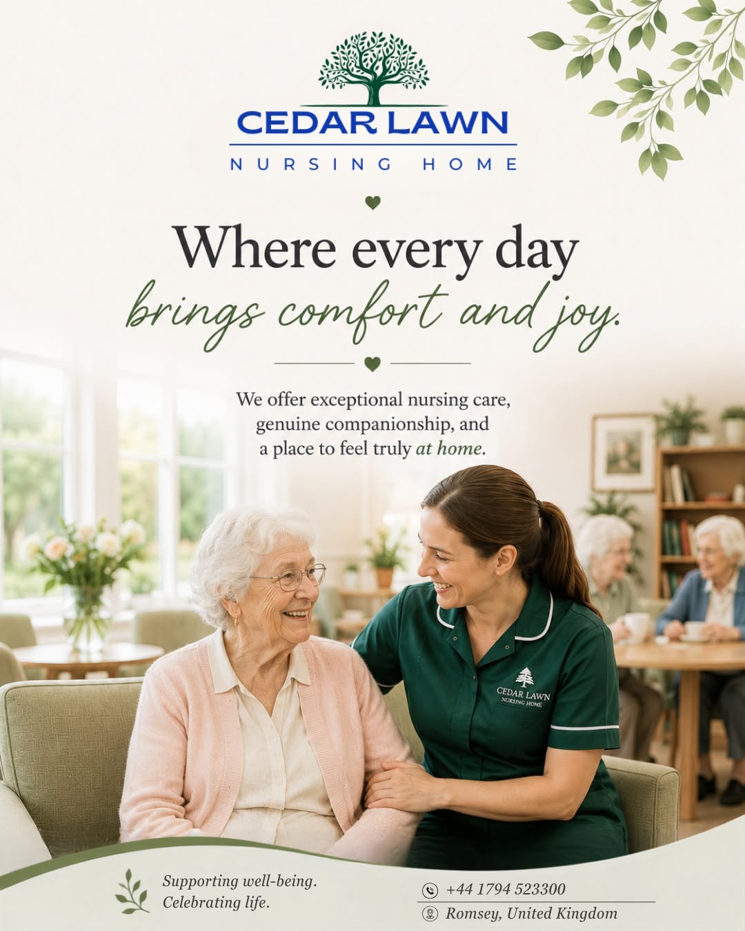 Where Every Day Brings Comfort and Joy.