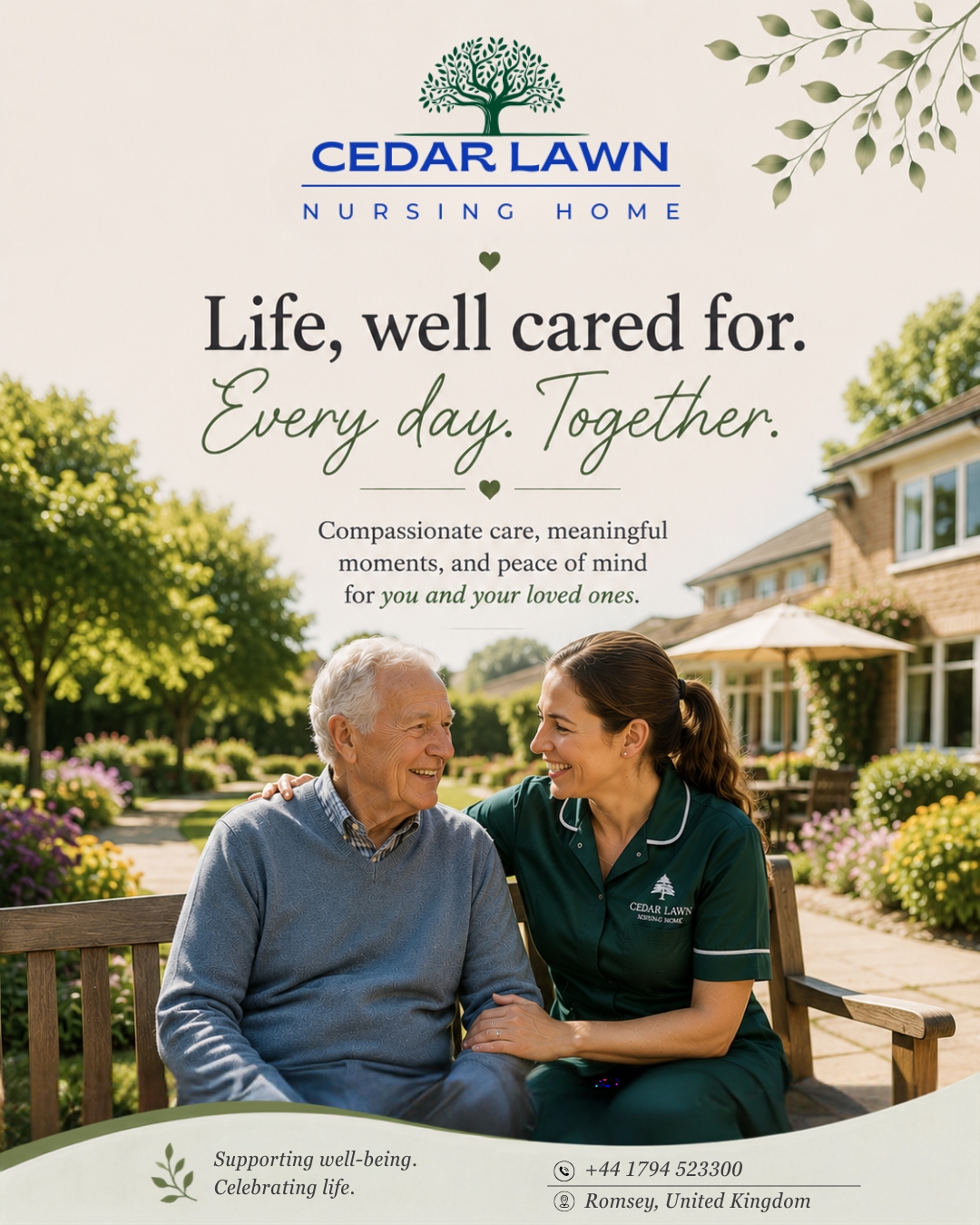 Life, well cared for. Every day. Together.